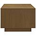 Lusso Casadino -  Tavolino Marrone Ambra 110x50x33,5 Cm In Legno Massello Di Pino - Foto miniatura 5