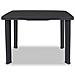 Lusso Casadino -  Tavolo Da Giardino Antracite 101x68x72 Cm In Plastica - Foto miniatura 1