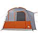 Tenda da Campeggio 4 Persone Grigio e Arancione Impermeabile - Foto miniatura 6