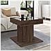 Tavolino Salotto con LED Rovere Marrone 50x50x45 cm Multistrato - Foto miniatura 4