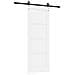 Porta scorrevole con set di hardware 'ORKDAL'Legno solido bianco di pino, Porta interna  'ORKDAL'Bianca 73.5x198.5x4 cm Legno solido di pino - Foto miniatura 6