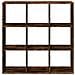 Libreria Divisorio Rovere Fumo 102x29x103,5 cm in Truciolato - Foto miniatura 5