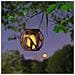 Lanterne Solari A Fiamma (confezione Da 4) - Luci Led Tremolanti Da Appendere Per Giardino E Patio - Foto miniatura 7