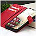 Custodia A Portafoglio Per Galaxy A12 / M12 Con Supporto E Linguetta Magnetica, Rosso - Foto miniatura 3