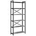 Libreria Grigio sonoma 80 x 30 x 188 cm Legno multistrato - Foto miniatura 1