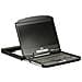 CL3700NW console a rack 47 cm (18.5") 1920 x 1080 Pixel Metallo, Plastica Nero 1U - Foto miniatura 3