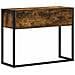 Tavolino Quercia Fumosa 100 x 36 x 75 cm Legno multistrato - Foto miniatura 8