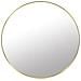 Specchio 50CM con cornice dorata Specchio rotondo in metallo stile moderno - Foto miniatura 1