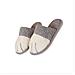 Pantofole Calde E Accoglienti Per La Casa Di Coppia - Calzature Unisex Antiscivolo Per Interni Grey L - Foto miniatura 1