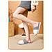 Pantofole Calde E Accoglienti Per La Casa Di Coppia - Calzature Unisex Antiscivolo Per Interni Grey L - Foto miniatura 4
