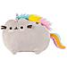 Peluche icorn Morbida Pelliccia In Poliestere Arrossata 20cm, Grigio - Foto miniatura 1