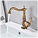 Rubinetto per lavabo da bagno, Blackswan, tipo M39, modello bronzo antico, misura 23,3 cm - Foto miniatura 2