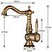 Rubinetto per lavabo da bagno, Blackswan, tipo M39, modello bronzo antico, misura 23,3 cm - Foto miniatura 4
