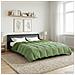 Duvet Invernale Trapuntato Verde 200 x 200 cm Microfibra - Foto miniatura 2