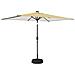 Parasol da Giardino con Luci LED 200 x 300 cm Poliestere - Foto miniatura 1