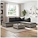 6 pz Set Lounge in Rattan con Cuscini GENDT Rattan naturale - Foto miniatura 6