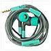 Earphone Grey / Bleen Jack 3 5 - Foto miniatura 2