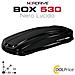 Box Da Tetto Baule Portatutto 530l Nero Lucido Abs - Foto miniatura 1