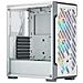 Case iCUE 220T RGB Airflow Middle Tower ATX / Micro-ATX / Mini-ITX 2 Porte USB 3.0 Colore Bianco (Finestrato)  - Foto miniatura 1