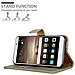 Custodia Compatibile Con Huawei Mate 9 In Marrone Cappuccino - Coperchio Protettiva Con Chiusura Magnetica, Funzione Stand E Tasca Per Le Carte - Foto miniatura 3