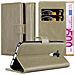 Custodia Compatibile Con Huawei Mate 9 In Marrone Cappuccino - Coperchio Protettiva Con Chiusura Magnetica, Funzione Stand E Tasca Per Le Carte - Foto miniatura 4