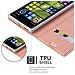Custodia Compatibile Con Nokia Lumia 830 In Classy Oro Rosa - Coperchio Protettiva Con Chiusura Magnetica, Funzione Stand E Tasca Per Le Carte - Foto miniatura 3