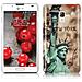 Custodia Compatibile Con Lg Optimus L7 Ii Con Stampa New York - Statua Della Libertà - Hard Case Coperchio Protettivo Con Design Alla Moda - Foto miniatura 4