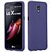 Custodia Compatibile Con Lg X Screen In Frost Blu Scuro - Coperchio Protettivo In Silicone Tpu Flessibile - Foto miniatura 7