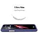 Custodia Compatibile Con Lg X Screen In Frost Blu Scuro - Coperchio Protettivo In Silicone Tpu Flessibile - Foto miniatura 3