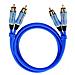 BEAT! Stereo-Set 5m 2 x RCA Blu cavo audio - Foto miniatura 1