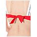 Calvin Klein - Reggiseno Mare Donna Incrociato Rosso - Foto miniatura 4