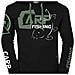 Hoodie Carpfishing Eco 2.0 L Nero / verde Militare - Foto miniatura 3