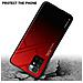 Custodia Compatibile Con Xiaomi Redmi 10 / Redmi Note 11 4g In Rosso - Nero - Coperchio Protettivo Bicolore In Vetro Temperato E Silicone Tpu - Foto miniatura 4