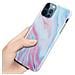 Custodia Compatibile Con Apple Iphone 12 Pro Max In Marmo Rosa Bianco No. 15 - Coperchio Protettivo In Silicone Tpu Con Motivo A Mosaico - Foto miniatura 5