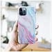 Custodia Compatibile Con Apple Iphone 12 Pro Max In Marmo Rosa Bianco No. 15 - Coperchio Protettivo In Silicone Tpu Con Motivo A Mosaico - Foto miniatura 7