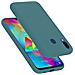Custodia Compatibile Con Samsung Galaxy M20 In Liquid Verde - Coperchio Protettivo In Silicone Tpu Flessibile - Foto miniatura 1