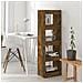 Libreria / divisorio Rovere Fumo 40x30x135 Cm - Foto miniatura 1