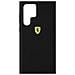 Cover Per Samsung Galaxy S22 Ultra Silicone Soft-touch Opaco Nera - Foto miniatura 1