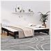 Dormeuse Estraibile Nera 2x (90x200) Cm Legno Massello Di Pino - Foto miniatura 1