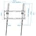 Lp1071t-b Supporto Tv A Parete 177,8 Cm (70"") Nero - Foto miniatura 2