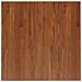 Piano Tavolo Quadrato Marrone Scuro 70x70x4cm Rovere Trattato - Foto miniatura 2