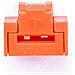 Nl03p2or Clip Sicura Bloccaporte Rj-45 Arancione 100 Pz - Foto miniatura 4