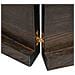 Piano Bagno Marrone Scuro 140x50x (2-4) cm Legno Trattato - Foto miniatura 2