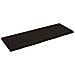 Piano Bagno Marrone Scuro 140x50x (2-4) cm Legno Trattato - Foto miniatura 1