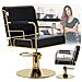 Poltrona Da Parrucchiere Zion Idarulica Girevole Per Il Salone Di Parrucchiere Sedia Da Parrucchiere - Foto miniatura 6