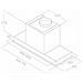 Cappa Sottopensile PRF0180299 Aspirante 52 cm Colore Inox - Foto miniatura 5