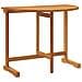 Tavolo Da Balcone Pieghevole 90x60x72 Cm Legno Massello Acacia - Foto miniatura 2