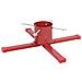 Supporto Per Albero Di Natale Rosso 61x61x15,5 Cm - Foto miniatura 2