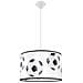 Lampada A Sospensione Football A 40 Sl. 1425 - Moderno Lampade A Sospensione Bianco Nero 82x40x40 Cm - Foto miniatura 1