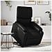 Poltrona Alzapersona Reclinabile Nera In Similpelle - Foto miniatura 1